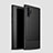 Silicone Candy Rubber TPU Twill Soft Case Cover S01 for Samsung Galaxy Note 10 Plus Black