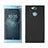 Silicone Candy Rubber TPU Twill Soft Case Cover S01 for Sony Xperia XA2 Black