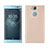 Silicone Candy Rubber TPU Twill Soft Case Cover S01 for Sony Xperia XA2 Gold