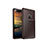 Silicone Candy Rubber TPU Twill Soft Case Cover S01 for Sony Xperia XZ3 Brown