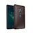 Silicone Candy Rubber TPU Twill Soft Case Cover S02 for Sony Xperia XZ2 Brown