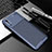 Silicone Candy Rubber TPU Twill Soft Case Cover S02 for Xiaomi Redmi 9A Blue