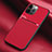 Silicone Candy Rubber TPU Twill Soft Case Cover S03 for Apple iPhone 14 Pro Max Red