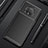 Silicone Candy Rubber TPU Twill Soft Case Cover S03 for OnePlus 7T Black