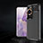 Silicone Candy Rubber TPU Twill Soft Case Cover T02 for Huawei P60 Pro Black