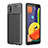 Silicone Candy Rubber TPU Twill Soft Case Cover WL1 for Samsung Galaxy M01 Core