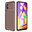 Silicone Candy Rubber TPU Twill Soft Case Cover WL1 for Samsung Galaxy M31s