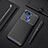 Silicone Candy Rubber TPU Twill Soft Case Cover Y01 for Huawei Honor View 20 Black