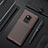 Silicone Candy Rubber TPU Twill Soft Case Cover Y01 for Huawei Mate 20 Brown