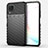 Silicone Candy Rubber TPU Twill Soft Case Cover Y01 for Huawei Nova 7i Black