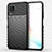 Silicone Candy Rubber TPU Twill Soft Case Cover Y01 for Huawei P40 Lite Black