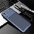 Silicone Candy Rubber TPU Twill Soft Case Cover Y01 for Xiaomi Redmi 9A Blue