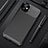 Silicone Candy Rubber TPU Twill Soft Case Cover Y02 for Apple iPhone 11 Black