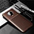 Silicone Candy Rubber TPU Twill Soft Case Cover Y02 for Xiaomi Redmi K30 Pro Zoom Brown