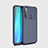 Silicone Candy Rubber TPU Twill Soft Case Cover Y02 for Xiaomi Redmi Note 8 Blue