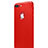 Silicone Candy Rubber TPU Twill Soft Case for Apple iPhone 8 Plus Red