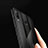 Silicone Candy Rubber TPU Twill Soft Case for Huawei Nova 4e Black