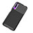 Silicone Candy Rubber TPU Twill Soft Case for Huawei Y9s Black