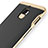 Silicone Candy Rubber TPU Twill Soft Case for OnePlus 3 Gold