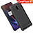 Silicone Candy Rubber TPU Twill Soft Case for OnePlus 6T Black