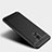 Silicone Candy Rubber TPU Twill Soft Case for Samsung Galaxy A6 Plus Black