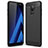 Silicone Candy Rubber TPU Twill Soft Case for Samsung Galaxy A9 Star Lite Black