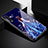 Silicone Frame Dress Party Girl Mirror Case Cover for Huawei P20 Pro Blue