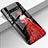 Silicone Frame Dress Party Girl Mirror Case Cover K01 for Samsung Galaxy S10 Red and Black