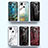 Silicone Frame Fashionable Pattern Mirror Case Cover for Google Pixel 4a