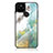 Silicone Frame Fashionable Pattern Mirror Case Cover for Google Pixel 5