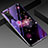 Silicone Frame Fashionable Pattern Mirror Case Cover for Huawei Honor View 30 5G Purple