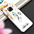 Silicone Frame Fashionable Pattern Mirror Case Cover for Huawei Mate 20 Pro Orange