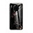 Silicone Frame Fashionable Pattern Mirror Case Cover for Huawei Mate 30 Pro Black