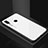 Silicone Frame Fashionable Pattern Mirror Case Cover for Huawei Nova 3i White