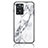 Silicone Frame Fashionable Pattern Mirror Case Cover for OnePlus Nord N20 SE