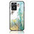 Silicone Frame Fashionable Pattern Mirror Case Cover for OnePlus Nord N20 SE