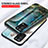 Silicone Frame Fashionable Pattern Mirror Case Cover for OnePlus Nord N200 5G