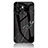 Silicone Frame Fashionable Pattern Mirror Case Cover for OnePlus Nord N300 5G Black