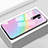 Silicone Frame Fashionable Pattern Mirror Case Cover for Oppo A5 (2020) Colorful