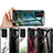 Silicone Frame Fashionable Pattern Mirror Case Cover for Oppo A55 4G