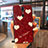 Silicone Frame Fashionable Pattern Mirror Case Cover for Oppo A9