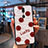 Silicone Frame Fashionable Pattern Mirror Case Cover for Oppo A9