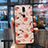 Silicone Frame Fashionable Pattern Mirror Case Cover for Oppo A9 Mixed