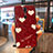 Silicone Frame Fashionable Pattern Mirror Case Cover for Oppo A9X
