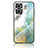 Silicone Frame Fashionable Pattern Mirror Case Cover for Oppo Reno7 Lite 5G