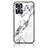 Silicone Frame Fashionable Pattern Mirror Case Cover for Oppo Reno8 Lite 5G