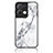 Silicone Frame Fashionable Pattern Mirror Case Cover for Oppo Reno9 Pro+ Plus 5G