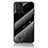 Silicone Frame Fashionable Pattern Mirror Case Cover for Realme C11 (2021) Black