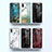 Silicone Frame Fashionable Pattern Mirror Case Cover for Samsung Galaxy A11