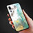 Silicone Frame Fashionable Pattern Mirror Case Cover for Samsung Galaxy A2 Core A260F A260G